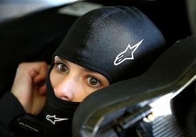 Danica Patrick in practice mode Wednesday in Daytona / Headline Surfer